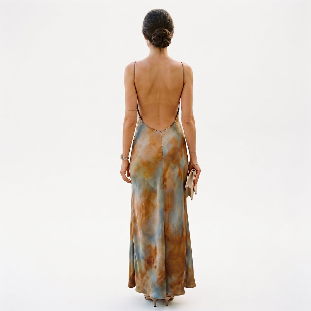 Maia - Elegant White Maxi Dress for Summer Events