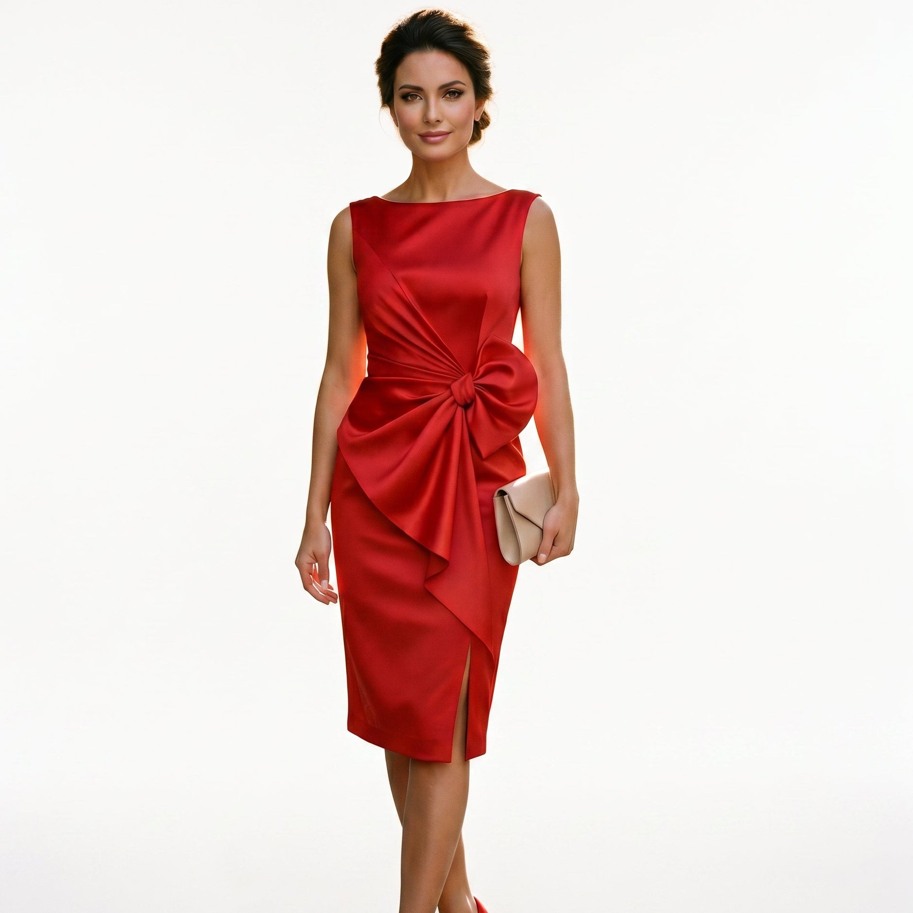 Ilaria - Elegant Sleeveless Evening Dress for Formal Events