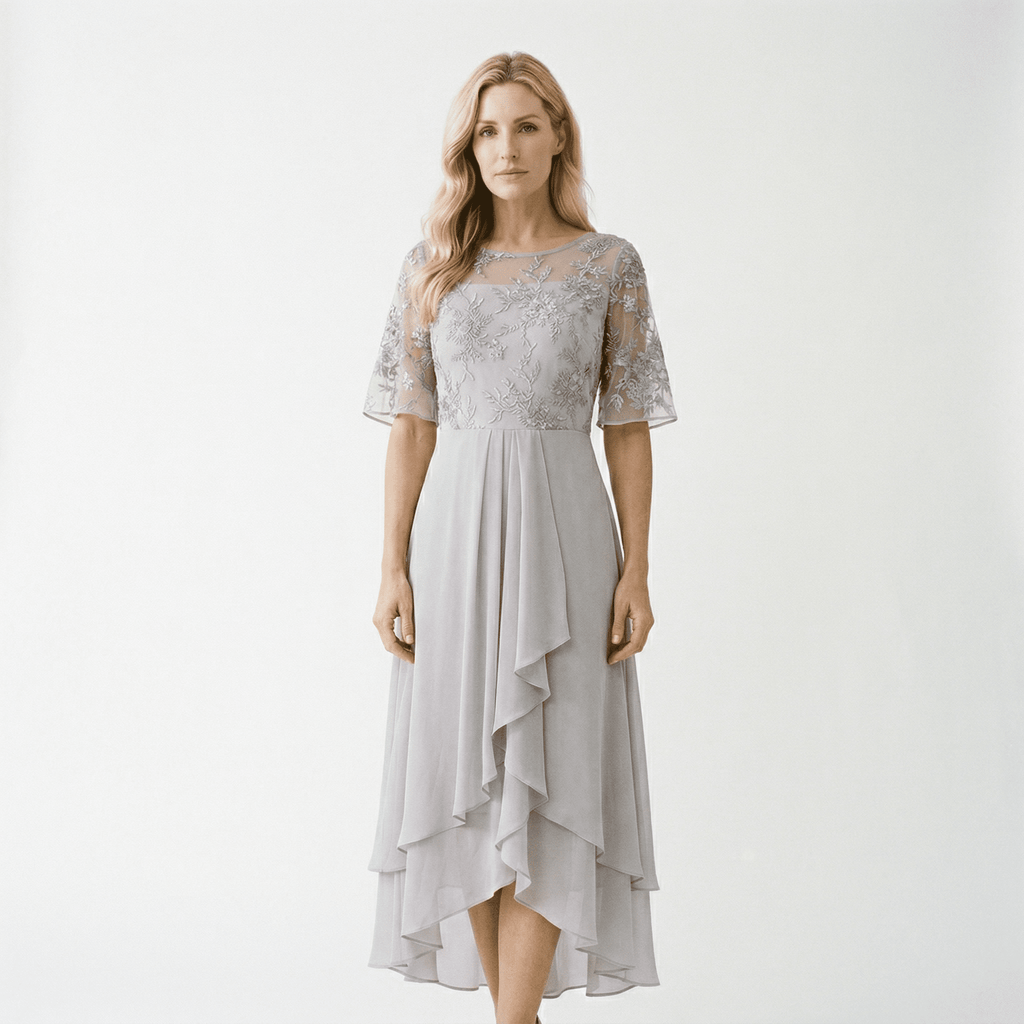 Elegant Lace Wedding Guest Dress for Formal Occasions
