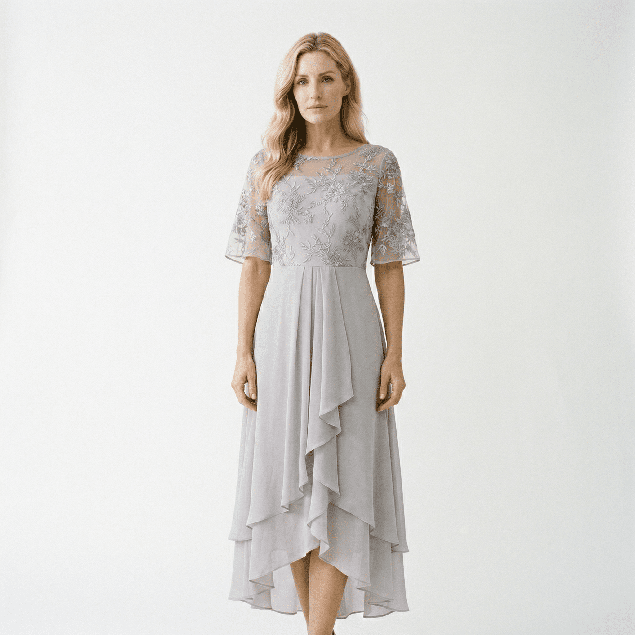 Elegant Lace Wedding Guest Dress for Formal Occasions