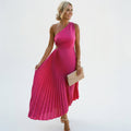 Elegant One-Shoulder Wedding Guest Dress for Summer