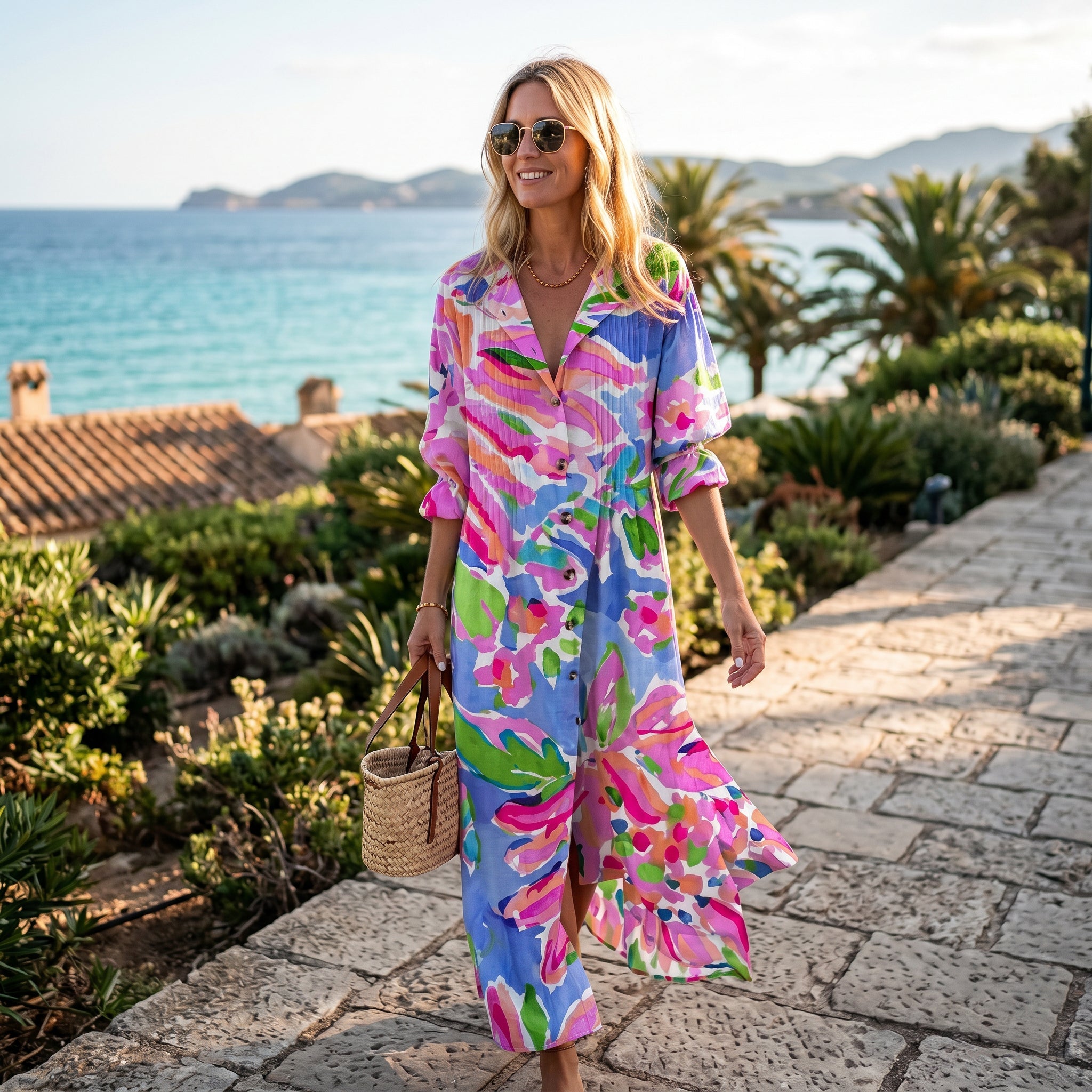 Nerina - Elegant Summer Sundress for Women